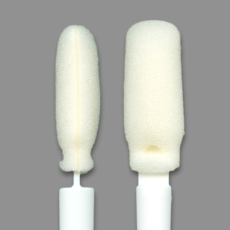 FoamTec HT1090-100 CleanWIPE Swab Tip Close Up